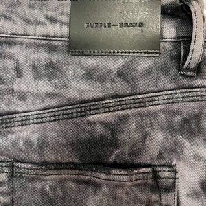 Purple Brand Men's Skinny Jeans - Black and Gray